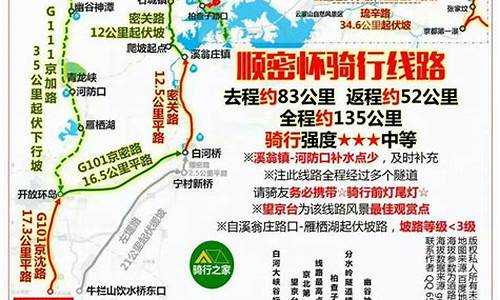 北京周边经典骑行路线,北京周边经典骑行路线有哪些