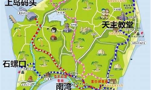 涠洲岛景点图片介绍,涠洲岛旅游攻略自由行路线