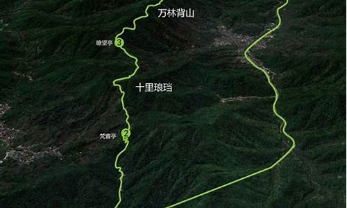 杭州龙井山骑行路线_杭州龙井山飙车