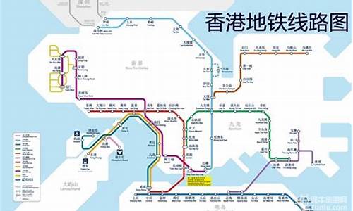 香港旅游全攻略地铁-香港地铁线路名称